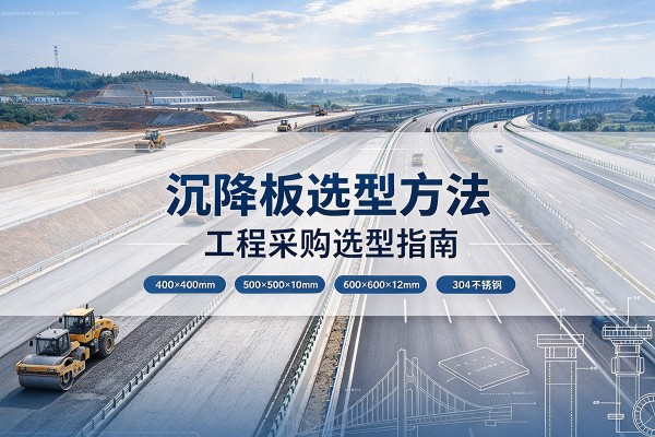 绵竹沉降板选择方法