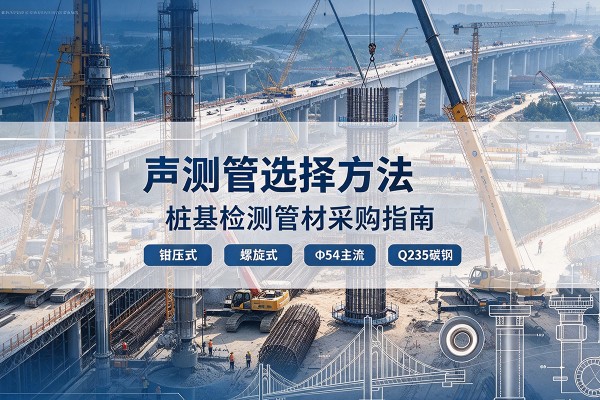 绵竹声测管选型标准