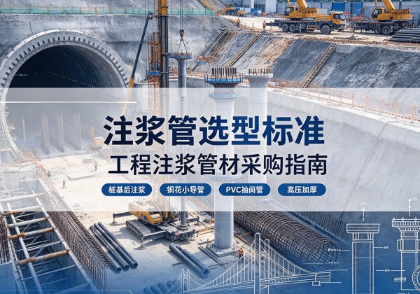 绵竹注浆管选型标准